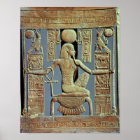 Rückseite eines Stuhls aus dem Grab von Tutankhamu