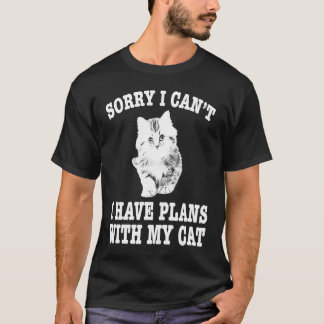 Rückseite Entschuldigung, ich kann nicht, ich habe T-Shirt