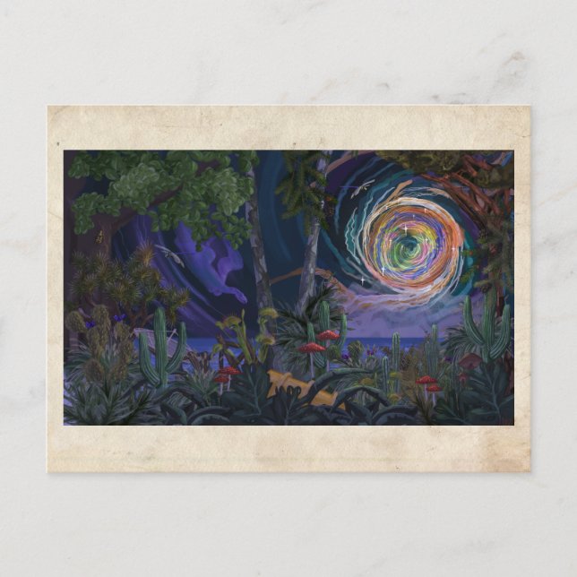 Rückseite - Postkarte (Vorderseite)