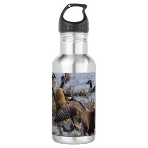 Rückseite Wasserflasche