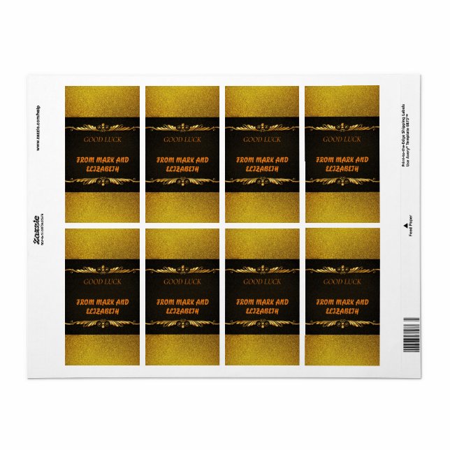 Rücksendeadresse (Vorne)