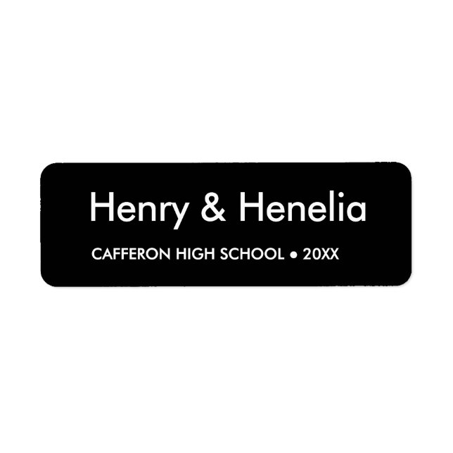 Rücksendeadresse (Vorne)