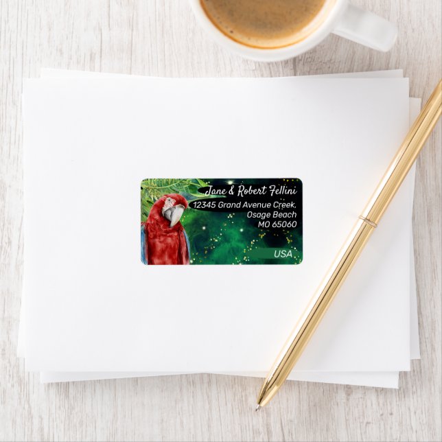 Rücksendeadresse Adressaufkleber (Insitu)