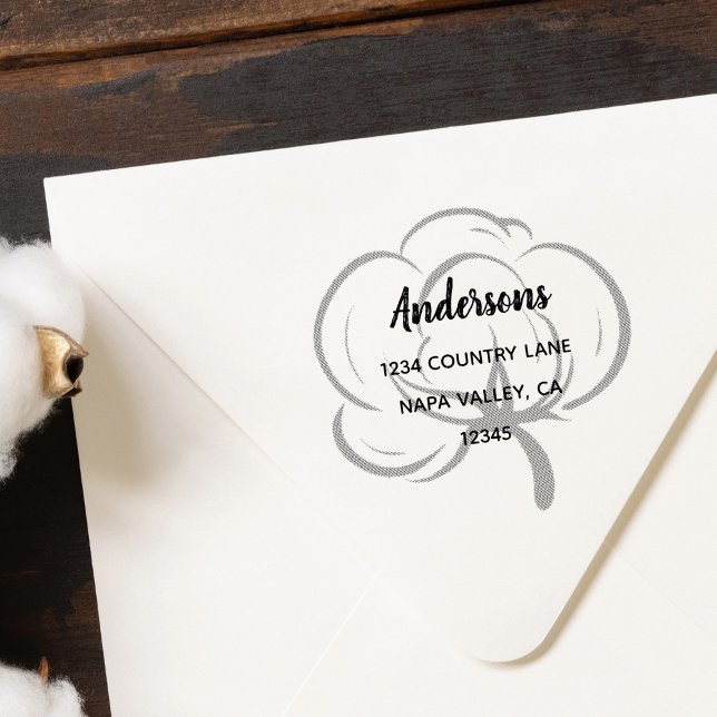 Rücksendeadresse aus Baumwolle Permastempel (Von Creator hochgeladen)