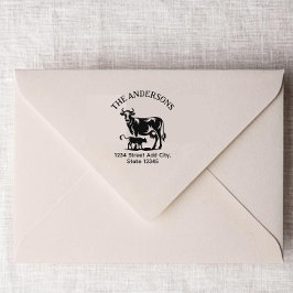 Rücksendeadresse Briefmarke Gummistempel