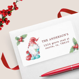 Rücksendeadresse der Weihnachtsgenossenschaft Holl Adressaufkleber