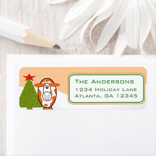 Rücksendeadresse der Weihnachtskühe (Insitu)