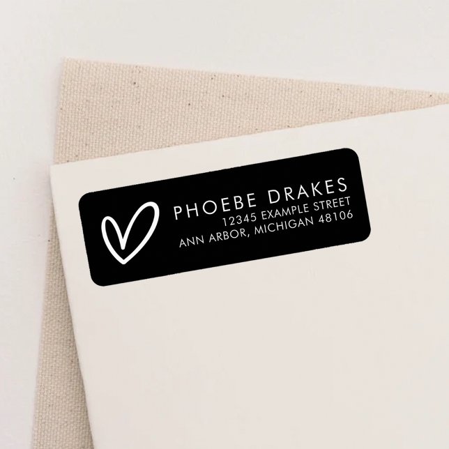 Rücksendeadresse des Minimalistischen Brautparty (Von Creator hochgeladen)