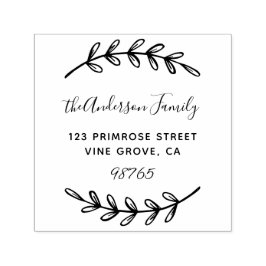 Rücksendeadresse für benutzerdefinierte Skriptfoli Permastempel