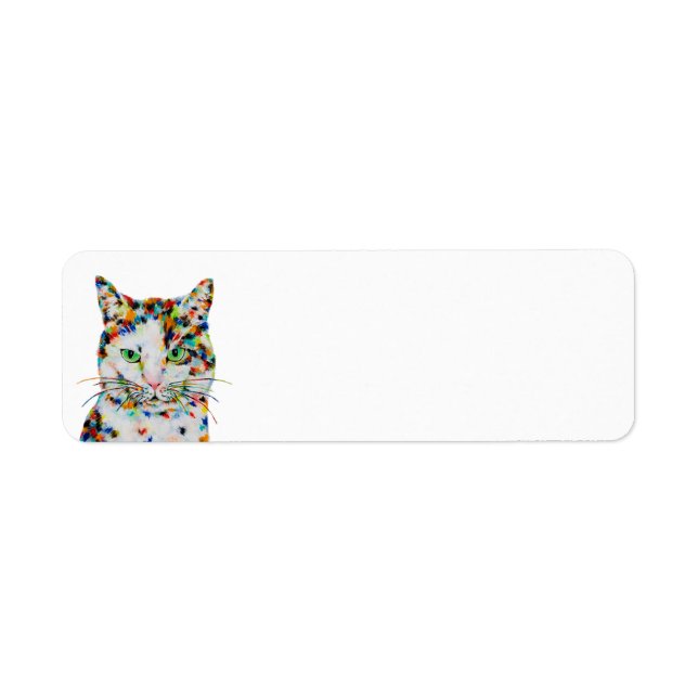 Rücksendeadresse für Cat Art (Vorne)