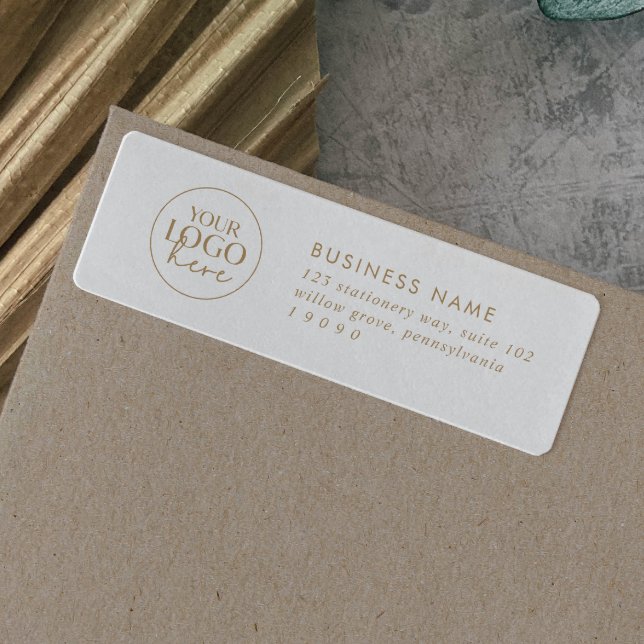 Rücksendeadresse für Chic Gold Business-Logos (Von Creator hochgeladen)