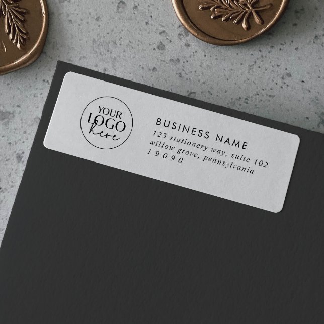 Rücksendeadresse für Chic Typografy Business-Logos (Von Creator hochgeladen)