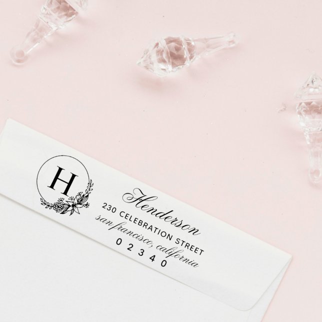 Rücksendeadresse für den Anfangsnamen von Blumenra Permastempel (Von Creator hochgeladen)