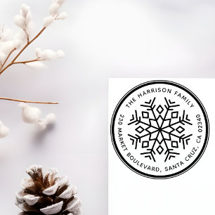 Rücksendeadresse für den Kundendienst Gummistempel