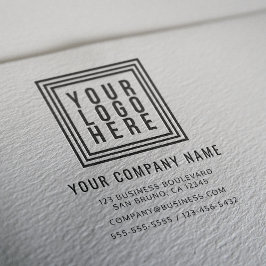 Rücksendeadresse für einfache Unternehmens- oder F Gummistempel