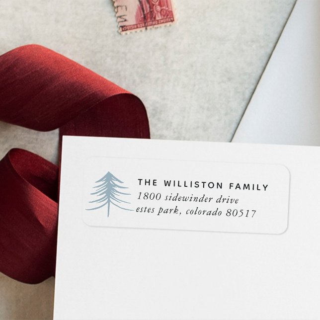 Rücksendeadresse für gezeichnete Pine Holiday (Von Creator hochgeladen)