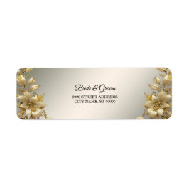 Rücksendeadresse für Golden Floral