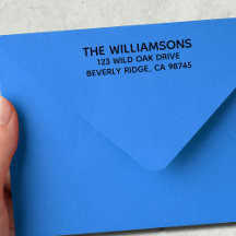 Rücksendeadresse für Ihren Familiennamen