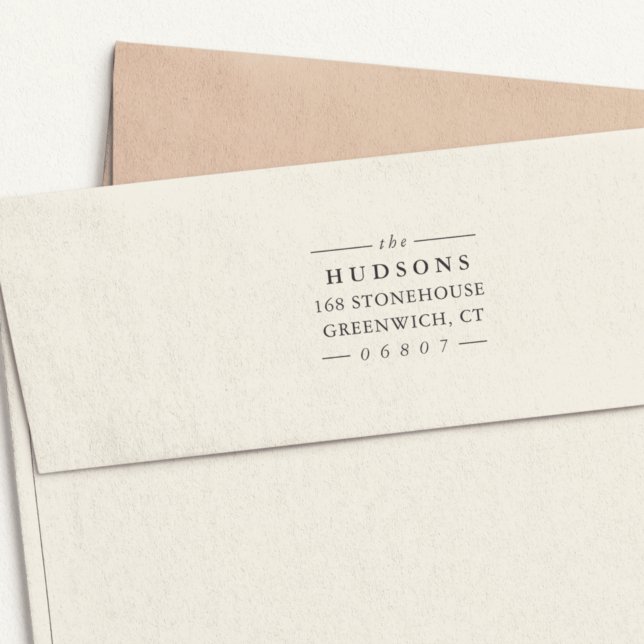 Rücksendeadresse für klassische Linien Permastempel (Von Creator hochgeladen)