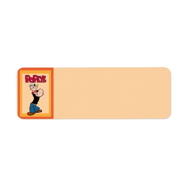 Rücksendeadresse für Popeye (Vorne)