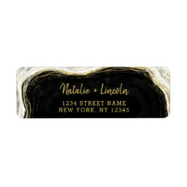 Rücksendeadresse für Schwarz-weiß- und Goldgeode-H