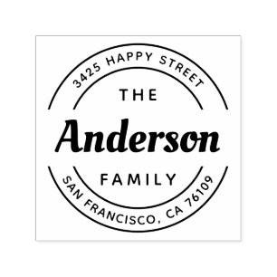 Rücksendeadresse für SkriptTypografie Permastempel