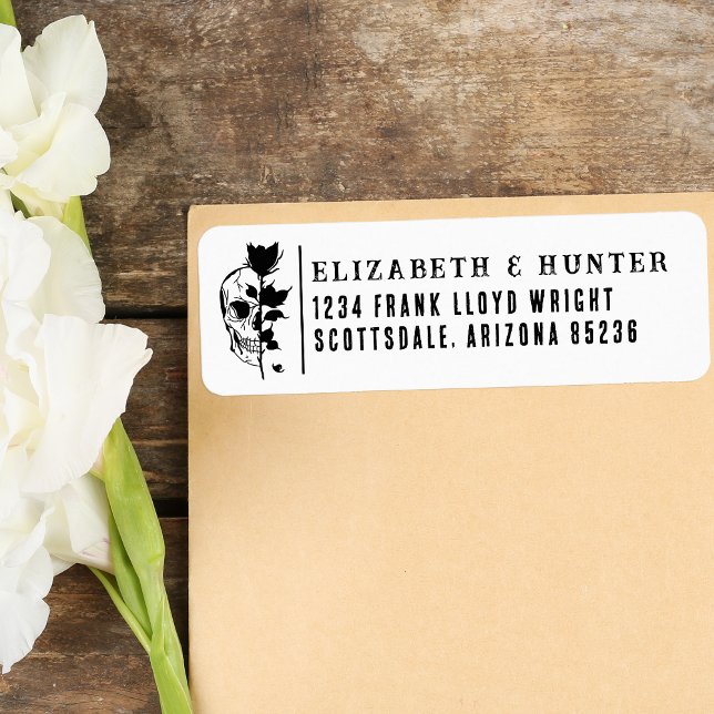 Rücksendeadresse Gothic Wedding Black Rose und Sku (Von Creator hochgeladen)