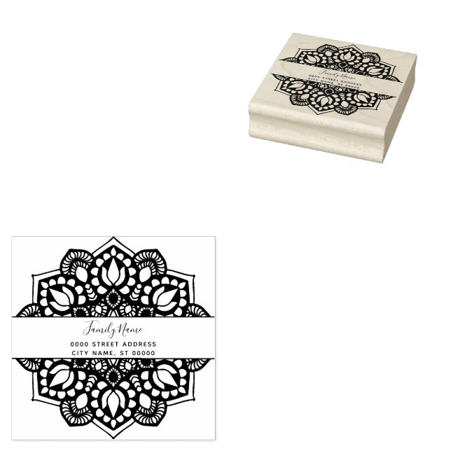 Rücksendeadresse Gummi Briefmarke Gummistempel (Stempel)