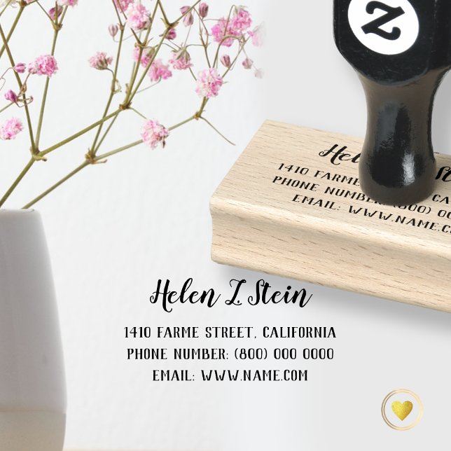 Rücksendeadresse Gummistempel (Von Creator hochgeladen)