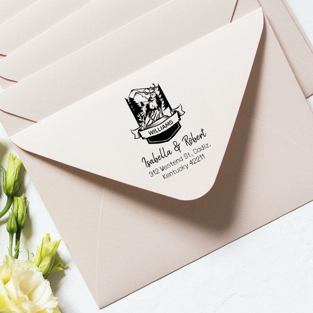 Rücksendeadresse Hirschwald Gummistempel (Von Creator hochgeladen)