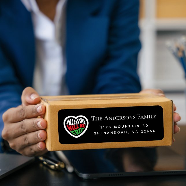 Rücksendeadresse Palästinas (Palestine Return Address)