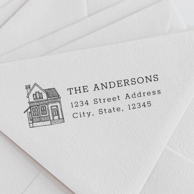 Rücksendeadresse Portrait Permastempel (Von Creator hochgeladen)