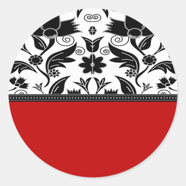 Rücksendeadresse Runder Aufkleber (Vorderseite)