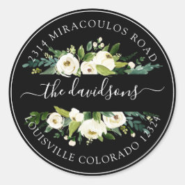 Rücksendeadresse Umschlag Aufkleber