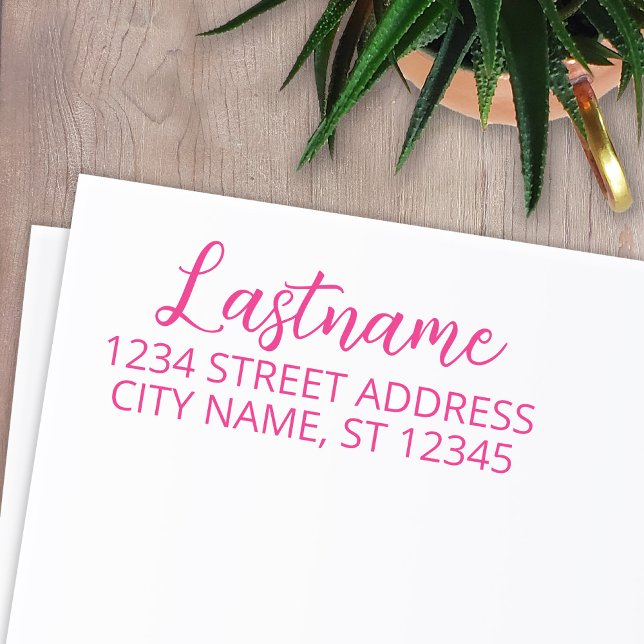 Rücksendeadresse von benutzerdefinierten Familienn Permastempel (Von Creator hochgeladen)