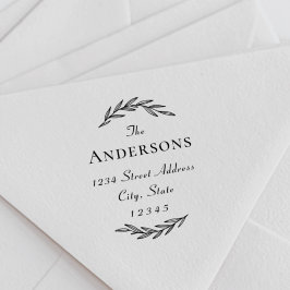 Rücksendeadresse von Laurel Branch Familienname Permastempel