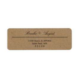 Rücksendeadressen-Aufkleber