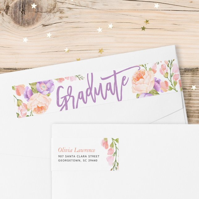 Rücksendeadressen-Aufkleber für Blumenbeete (Von Creator hochgeladen)