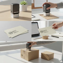 Rücksendeadressestempel | Selbstfärbendes Geschäft Permastempel