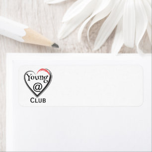 Rücksendeetikett des Young at Heart Clubs