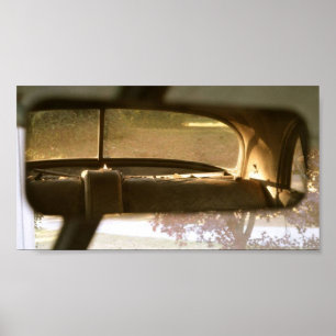 Rückspiegelplakat Poster