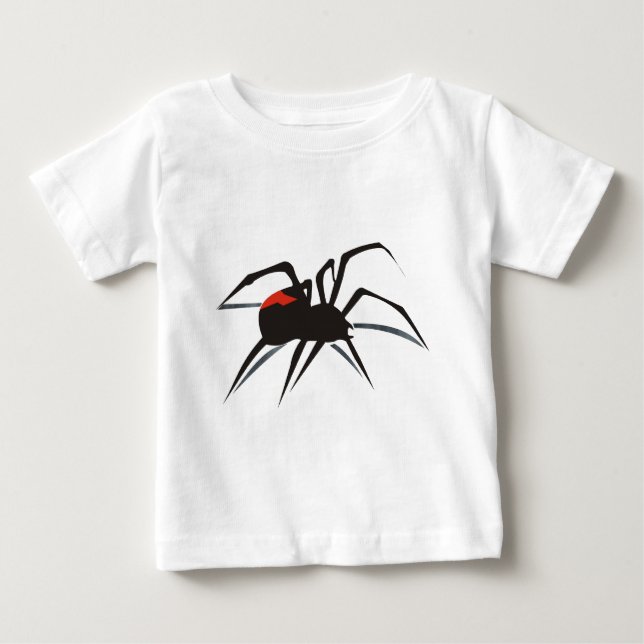 Rückspinne Baby T-shirt (Vorderseite)