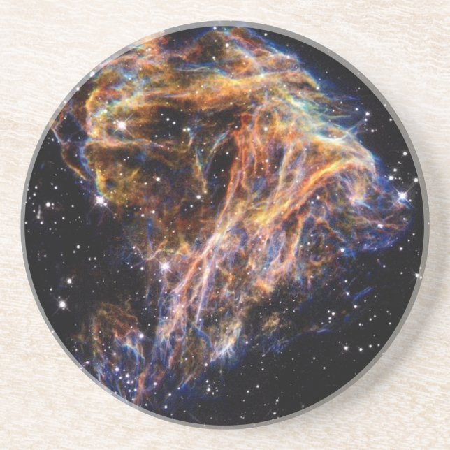 Rückstand von einer Sternexplosion Untersetzer (Vorne)