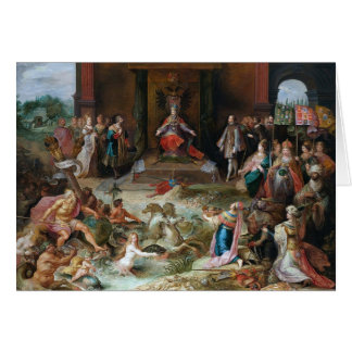 Rücktritt Kaiser Charles V in Brüssel