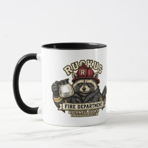 Ruckus Feuerwehrchef-Leerkaffeekanne-Beibehaltung Tasse