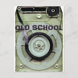 Rückwandband für 8-Track-Kassettenband für alte Sc Postkarte