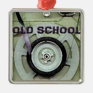 Rückwandband für 8-Track-Kassettenband für alte Sc Silbernes Ornament