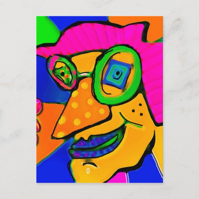 rückwärts postkarte (Vorderseite)