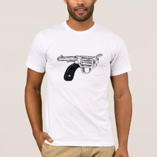Rückwärts Revolver T-Shirt