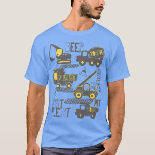 Rückwärtsbau für den Treiber für den Schalt-Warnba T-Shirt